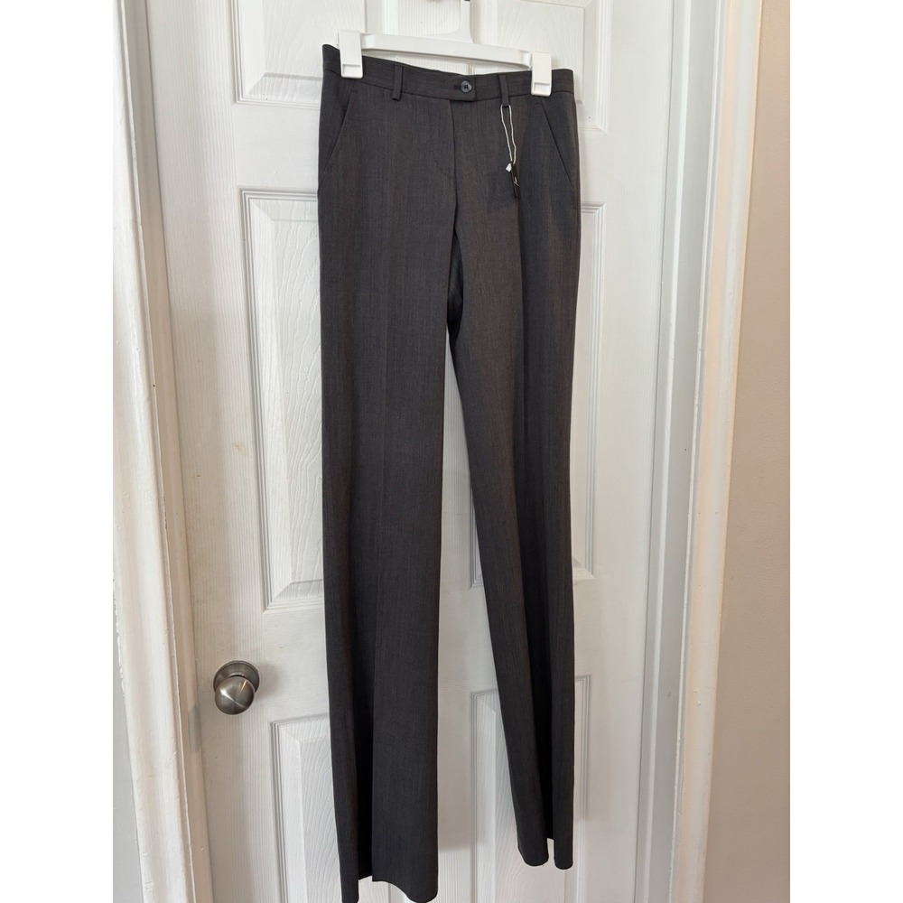 domenico vacca Women Elegant Gray Pants 40 Inseam 30 Waist NWT‎